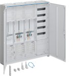 Hager ZB341X29 Komplettschrank universZ 2 Zählerplätze 