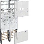 Hager ZK3EH64 Komplettfeld universZ 4 Zählerplätze BKE-I Hauptschalter 1050mm 2-feldig 