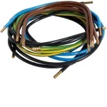 Hager ZY55PA Bestückungspaket universZ für 1 Zählerplatz unten,Einbausatz 1350mm für PV-Zählung 