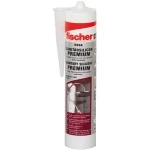 Fischer 053101 Sanitärsilikon weiß 310ml 