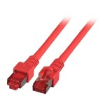 EFB MK6001.20R Patchkabel Cat. 6 2x RJ45 Stecker rot 20,0 Meter 