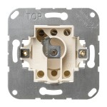 JUNG 133.15 Schlüsselschalter (Einsatz) ohne Demontageschutz, Taster (Wechsler), 1-pol., UP 