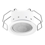 JUNG 3361-1MWW KNX Präsenzmelder Mini mit Temperaturmessung, Universal, IP 44, 3,00 m, alpinweiß 