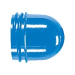 JUNG 37BL Schraubhaube, hoch, Thermoplast, blau 