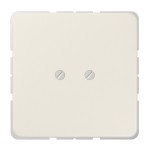 JUNG 561B Blind-Abdeckung (geschraubt), Duroplast, Serie CD, weiß 