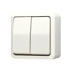 JUNG 605A Wippschalter (Einsatz), Serien, 10 AX 250 V ~, AP 600 