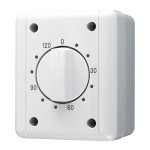 JUNG 8012W Schaltuhr, max. 120 Minuten, WG 800, grau 