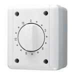 JUNG 8015W Schaltuhr, max. 15 Minuten, WG 800, grau 