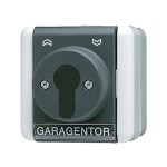 JUNG 806.18W Schlüsselschalter, Universal Aus-Wechselschalter, 1-pol., IP 44, WG 800 