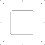 JUNG 80KLEFO Klebefolie für Funk-Wandsender 