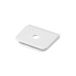 JUNG 891 Kabeleinführungsschieber, 1 offene Einführung, WG 800, grau 