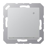 JUNG A1539-OALLNW LED-Orientierungslicht mit integriertem Helligkeitssensor, Thermoplast lackiert, Serie A, aluminium 