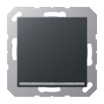 JUNG A1539-OOANMLNW LED-Orientierungslicht ohne Helligkeitssensor, Thermoplast lackiert, Serie A, anthrazit matt 