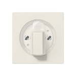 JUNG A1541 Abdeckung für Drehschalter 1fach, Duroplast, Serie AS, weiß 