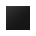 JUNG A1700BFSWM LB-Management Taster 1fach, Thermoplast lackiert, Serie A, graphitschwarz matt 