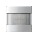 JUNG A17180WUAL LB-Management Bewegungsmelder (SENS.), Standard, IP 44, 1,10 m, Thermoplast lackiert, Serie AS/A, aluminium 