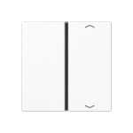 JUNG A401TSAPWW Taste, F40, mit Pfeilsymbolen, Thermoplast, Serie AS/A, alpinweiß 