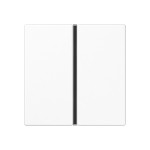 JUNG A401TSAWW Tastensatz, F40, Thermoplast, Serie AS/A, alpinweiß 