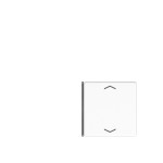 JUNG A404TSAPWW14 Taste 1+4, F40, mit Pfeilsymbolen, Thermoplast, Serie AS/A, alpinweiß 