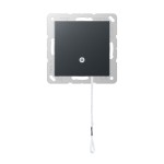 JUNG A506BFNUZANM Zug-Wechselschalter, Universal Aus-Wechsel, 10 AX 250 V ~, Serie A 