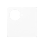JUNG A527.201WW Abdeckung für Zettler VarioLine, Serie 127.xxx Ruftaster, Serie AS/A, alpinweiß 