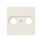 JUNG A561PLTV Abdeckung für Antennendosen 1fach, Duroplast, Serie AS, weiß 