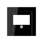 JUNG A569BFPLTSW Abdeckung für TAE-Anschlussdosen, 1fach, Thermoplast, Serie A, schwarz 