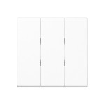 JUNG A593BFWW Wippe 3fach, Thermoplast, Serie A, alpinweiß 