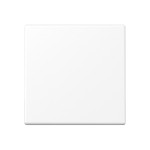 JUNG A594-0PLWWM Blind-Abdeckung (gerastet) Zentralplatte, Thermoplast lackiert, Serie A, schneeweiß matt 