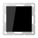 JUNG A594-0SW Blind-Abdeckung (gerastet), Thermoplast, Serie A, schwarz 