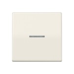 JUNG ABAS591KO5 Wippe 1fach, mit Lichtleiter, Duroplast antibakteriell, Serie AS, weiß 