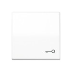 Jung ABAS591TWW Wippe Symbol Tür Duroplast antibakteriell Serie AS alpinweiß 