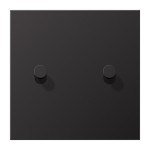 JUNG AL12-5DK01 Abdeckung mit Kipphebel Kegel, 1fach, 2 Kipphebel, Serie LS 1912, dark 