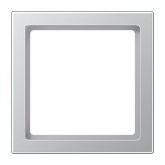 JUNG AL2961Z5-L Zwischenrahmen 55 x 55 mm, Thermoplast lackiert, Aluminium, senkrechte und waagerechte Montage 