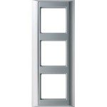 Jung AP583AL Rahmen 3-fach senkrechte und waagerechte Montage Kunststoff A PLUS aluminium 