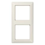 JUNG AS582BF Rahmen 2fach, AS 500, IP 44, Thermoplast, weiß, senkrechte und waagerechte Montage 