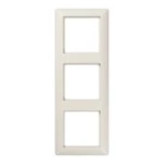 JUNG AS583 Rahmen 3fach, AS 500, IP 44, Duroplast, weiß, senkrechte und waagerechte Montage 