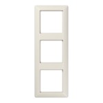JUNG AS583BF Rahmen 3fach, AS 500, IP 44, Thermoplast, weiß, senkrechte und waagerechte Montage 