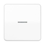 JUNG BTCD17101WW HOME Taster 1fach, mit Lichtleiter, Duroplast, Serie CD, alpinweiß 