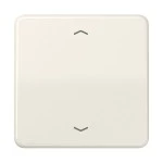 JUNG CD1700P LB-Management Taster 1fach, mit Pfeilsymbolen, Duroplast, Serie CD, weiß 