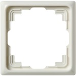 JUNG CD581KW Rahmen für Kabelkanal-Installation 1fach, Kabelkanal CD, Thermoplast, weiß, senkrechte und waagerechte Montage 