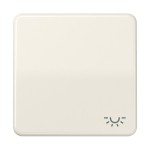 JUNG CD590L Wippe 1fach, Symbol Licht, Duroplast, Serie CD, weiß 