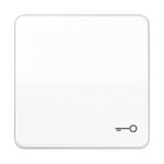 JUNG CD590TWW Wippe 1fach, Symbol Tür, Duroplast, Serie CD, alpinweiß 