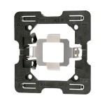 JUNG CD90MHP Halteplatte für Metallausführungen 1fach, Thermoplast, Serie CD/LS, schwarz 