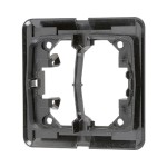 JUNG CD95HP Halteplatte 2fach, Serie CD/LS, schwarz 