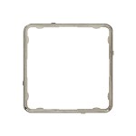 JUNG CDP81ES Applikations-Rahmen, CD PLUS, Thermoplast, edelstahl (galvanisiert) 