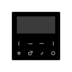 JUNG DABABT-DISPSW Display für das Smart Radio DAB+ Bluetooth®, Serie AS/A, schwarz 