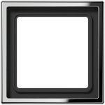 JUNG GCR2981 Rahmen 1fach, LS 990, glanzchrom, senkrechte und waagerechte Montage 