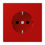 JUNG LC1520227 SCHUKO®-Steckdose, 16 A 250 V ~, Duroplast lackiert, Serie LS, rouge vermillon 31 (32090) 