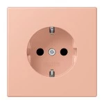 JUNG LC1520231 SCHUKO®-Steckdose, 16 A 250 V ~, Duroplast lackiert, Serie LS, rose clair (32102) 